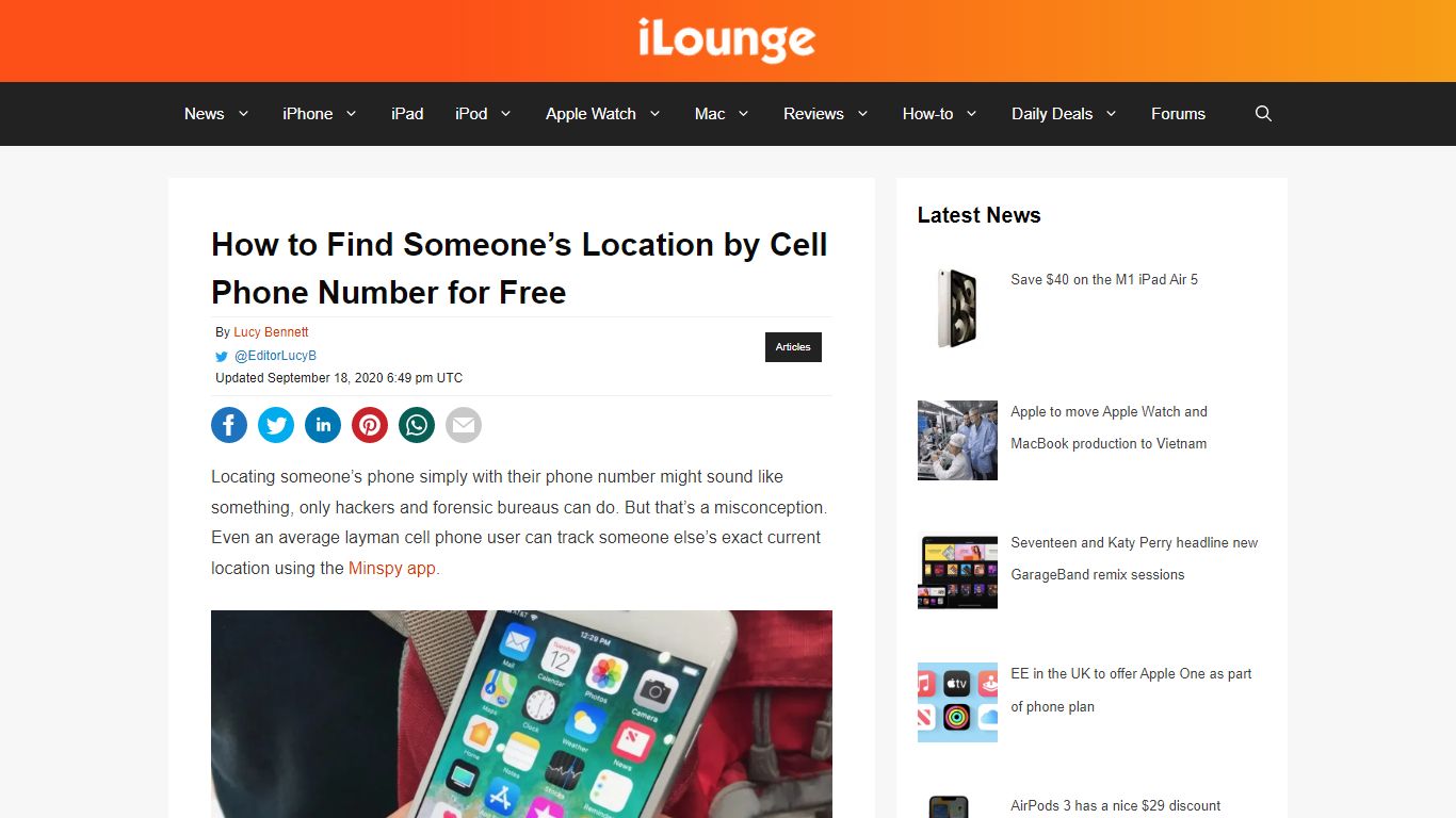 How to Find Someone’s Location by Cell Phone Number for Free - iLounge